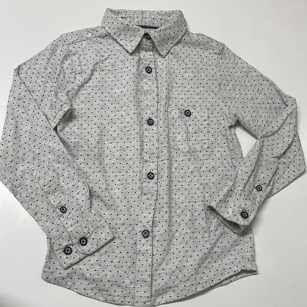 Craft + Flow Long Sleeve Knit Button Up Size 5